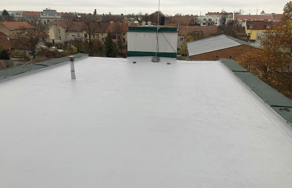 Prostějov - Plochá střecha